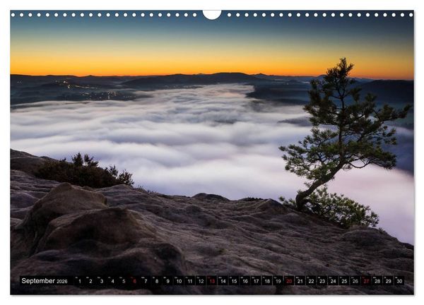 Produktbild: Bilder aus dem Nationalpark S&auml;chsische Schweiz (Wandkalender 2026 DIN A3 quer), CALVENDO Monatskalender