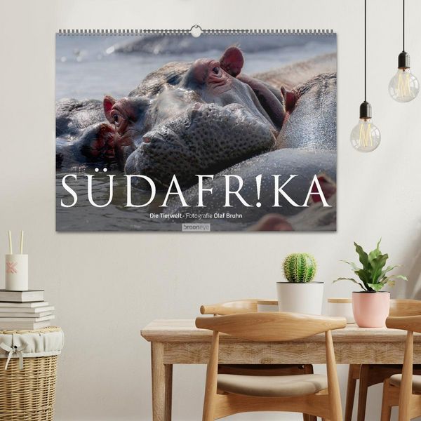 Produktbild: S&uuml;dafrika - Die Tierwelt (Wandkalender 2026 DIN A2 quer), CALVENDO Monatskalender
