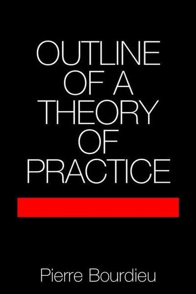 Produktbild: Outline of a Theory of Practice