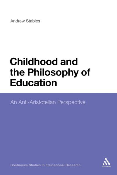 Produktbild: Childhood and the Philosophy of Education