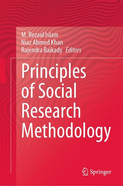 Produktbild: Principles of Social Research Methodology