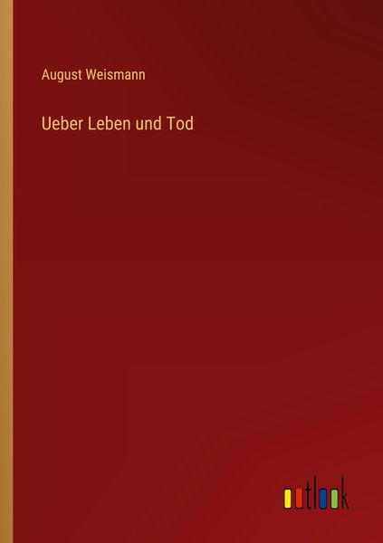 Produktbild: Ueber Leben und Tod