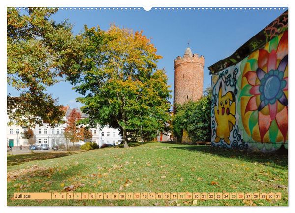 Produktbild: Domstadt F&uuml;rstenwalde Spree (hochwertiger Premium Wandkalender 2026 DIN A2 quer), Kunstdruck in Hochglanz