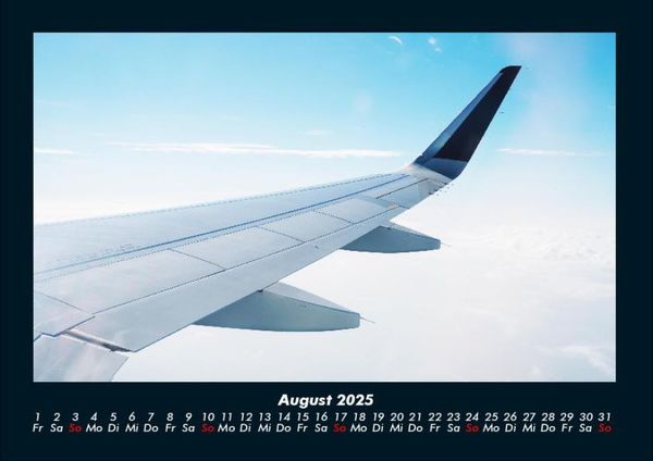 Produktbild: Flugzeuge 2025 Fotokalender DIN A4