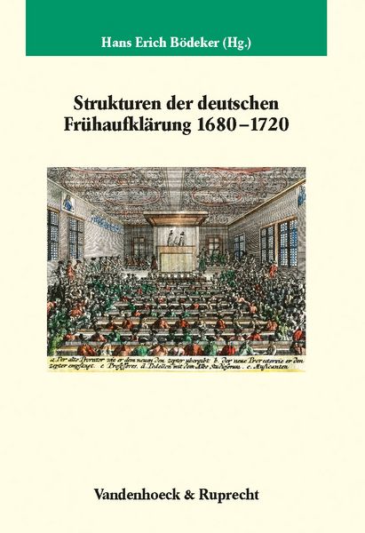 Produktbild: Strukturen der deutschen Fr&uuml;haufkl&auml;rung 1680&ndash;1720