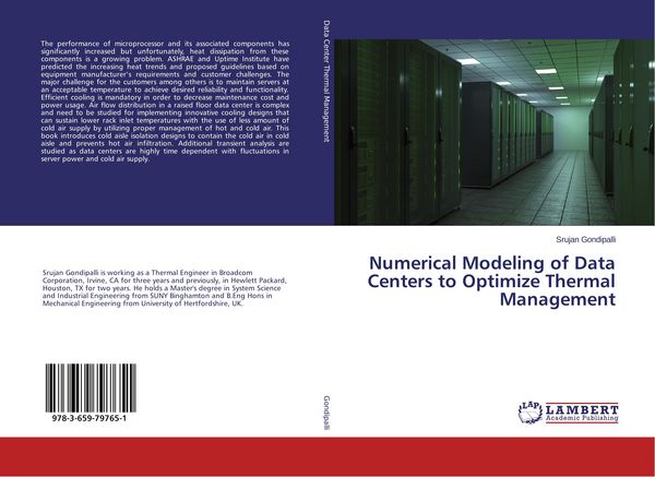 Produktbild: Numerical Modeling of Data Centers to Optimize Thermal Management