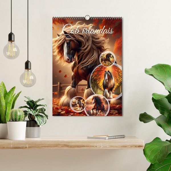 Produktbild: Cob irlandais (Calendrier mural 2026 DIN A3 horizontal), CALVENDO calendrier mensuel