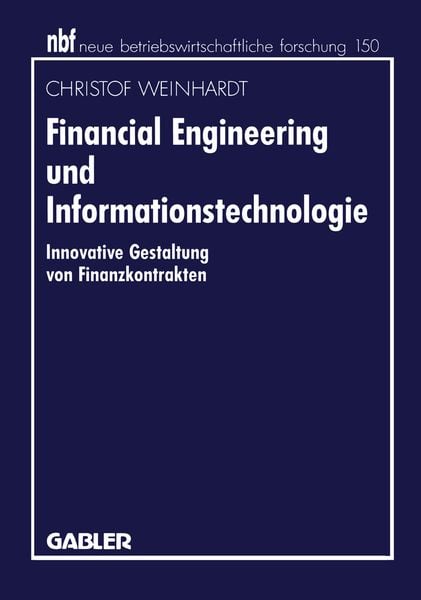 Produktbild: Financial Engineering und Informationstechnologie