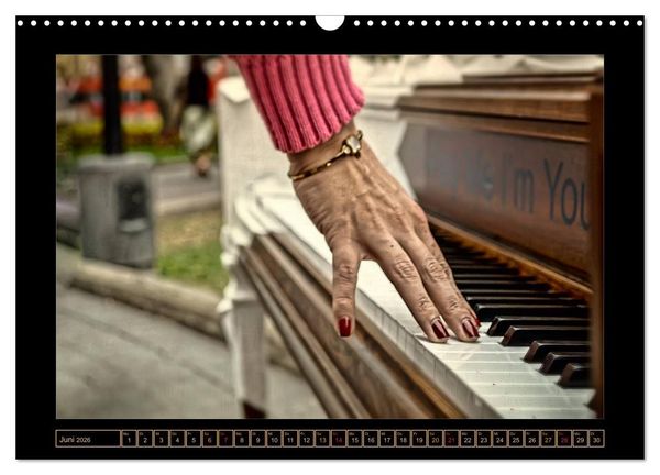 Produktbild: Klavier - Solo f&uuml;r zehn Finger (Wandkalender 2026 DIN A3 quer), CALVENDO Monatskalender