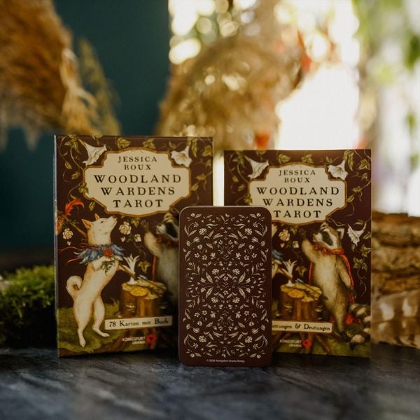 Produktbild: Woodland Wardens Tarot - Set mit Booklet u. 78 Karten