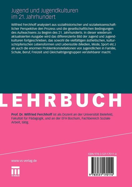 Produktbild: Jugend und Jugendkulturen im 21. Jahrhundert