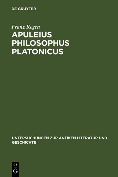 Produktbild: Apuleius philosophus Platonicus