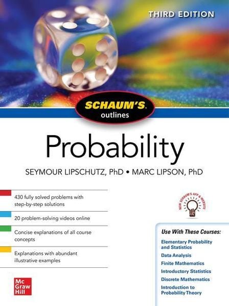 Produktbild: Schaum's Outline of Probability, Third Edition