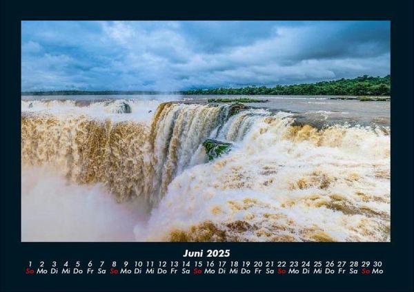 Produktbild: Wasserf&auml;lle 2025 Fotokalender DIN A4