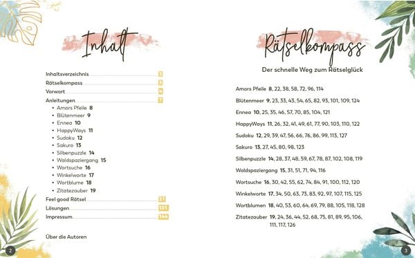 Produktbild: Feel Good Rätsel. Noch mehr Rätsel zum »Positiven Denken«