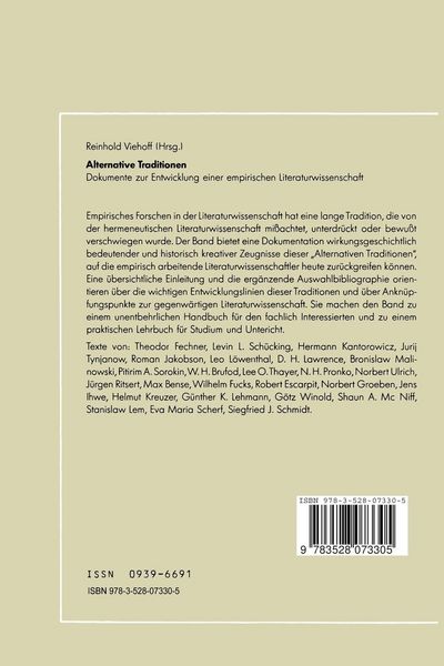 Produktbild: Alternative Traditionen