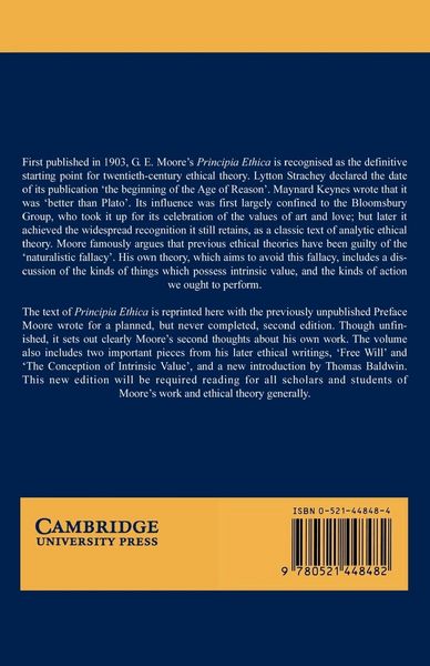 Produktbild: Principia Ethica