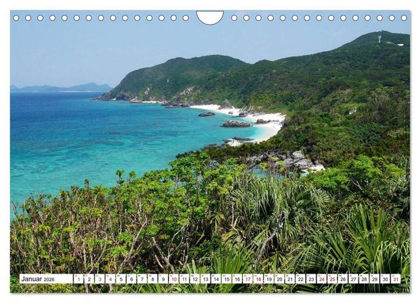 Produktbild: Okinawa - Subtropische Inselwelt im S&uuml;den Japans (Wandkalender 2026 DIN A4 quer), CALVENDO Monatskalender