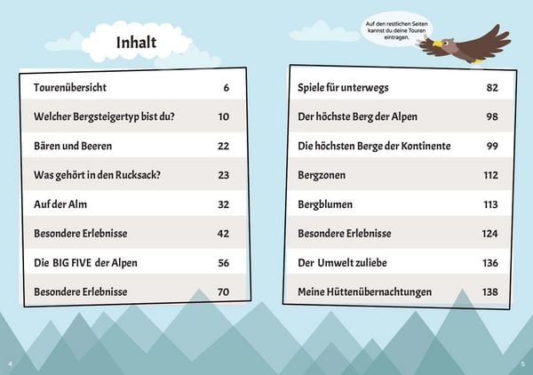 Produktbild: Meine Touren - Wandertagebuch f&uuml;r Kinder
