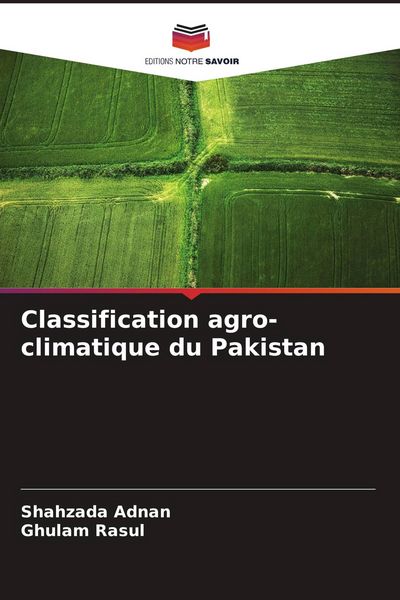 Produktbild: Classification agro-climatique du Pakistan
