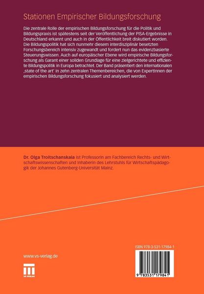 Produktbild: Stationen Empirischer Bildungsforschung