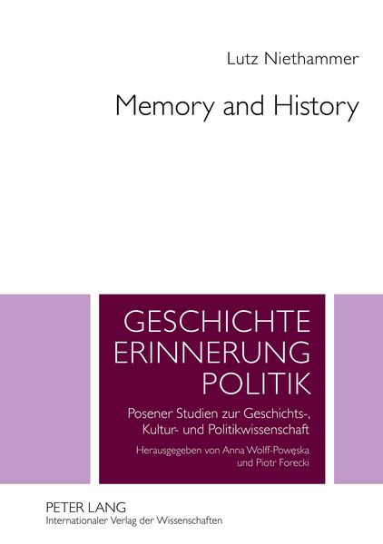 Produktbild: Memory and History