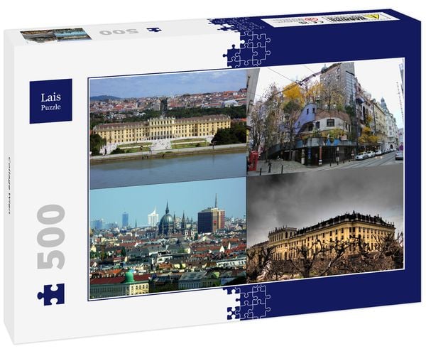 Lais Puzzle Collage Wien 500 Teile