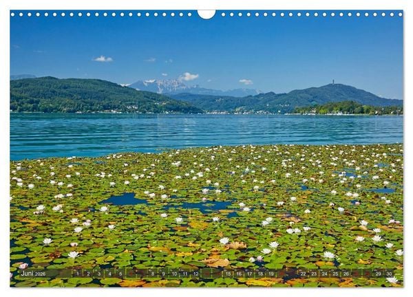 Produktbild: Der W&ouml;rthersee - &Ouml;sterreichs Riviera (Wandkalender 2026 DIN A3 quer), CALVENDO Monatskalender