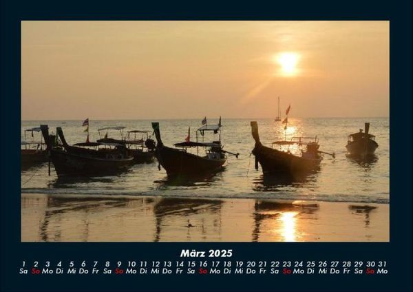 Produktbild: Boote 2025 Fotokalender DIN A4