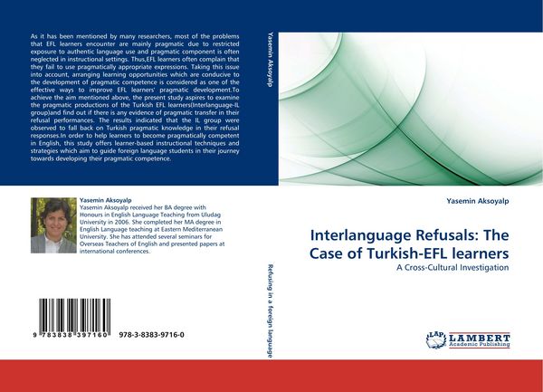 Produktbild: Interlanguage Refusals: The Case of Turkish-EFL learners