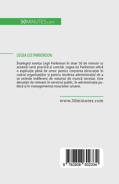 Produktbild: Legea lui Parkinson
