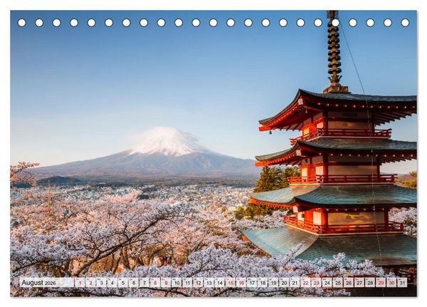 Produktbild: Japan - Traditionen und Modernit&auml;t (Tischkalender 2026 DIN A5 quer), CALVENDO Monatskalender