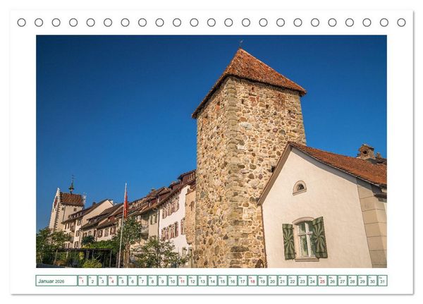 Produktbild: Charmantes Stein am Rhein (Tischkalender 2026 DIN A5 quer), CALVENDO Monatskalender