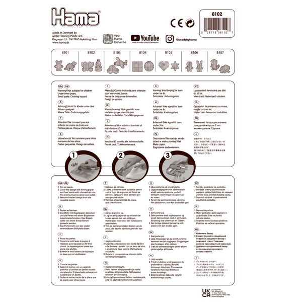 Produktbild: HAMA Set mit 2 Maxi-Stiftplatten