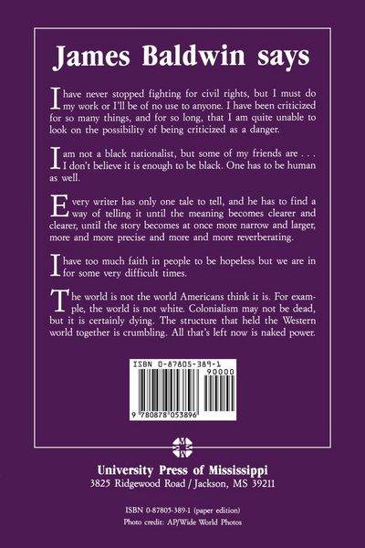 Produktbild: Conversations with James Baldwin