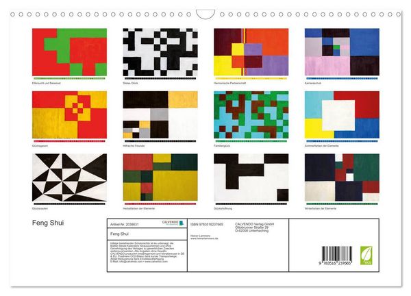 Produktbild: Feng Shui (Wandkalender 2026 DIN A3 quer), CALVENDO Monatskalender