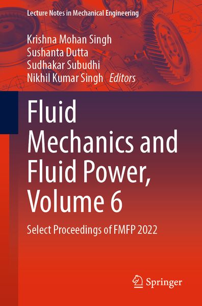 Produktbild: Fluid Mechanics and Fluid Power, Volume 6
