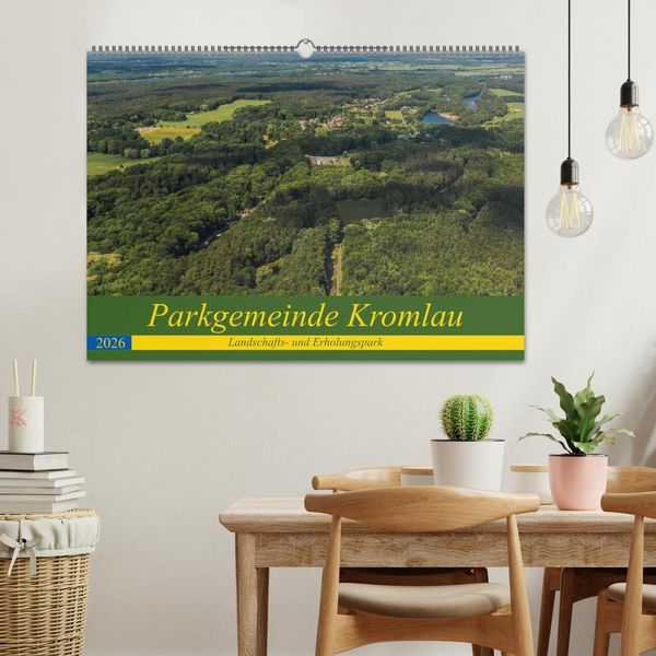Produktbild: Parkgemeinde Kromlau (Wandkalender 2026 DIN A2 quer), CALVENDO Monatskalender