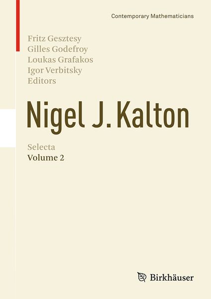 Produktbild: Nigel J. Kalton Selecta