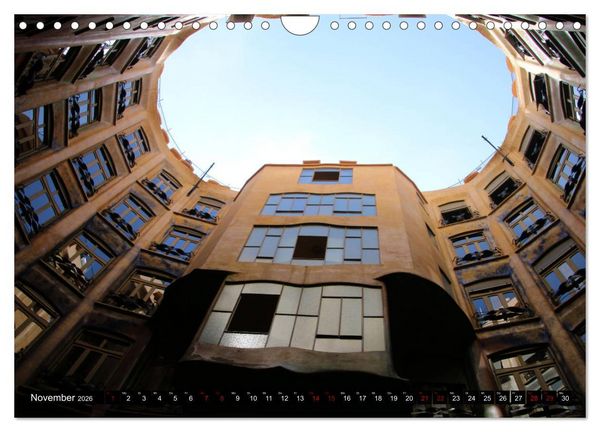Produktbild: Barcelona - Stadt des Modernisme (Wandkalender 2026 DIN A4 quer), CALVENDO Monatskalender