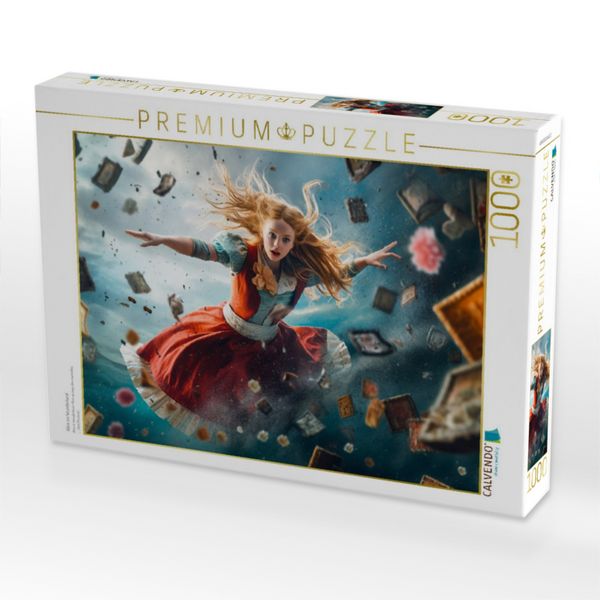 Produktbild: CALVENDO Puzzle Alice im Wunderland | 1000 Teile Lege-Gr&ouml;&szlig;e 64x48cm Foto-Puzzle f&uuml;r gl&uuml;ckliche Stunden