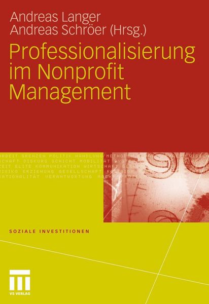 Produktbild: Professionalisierung im Nonprofit Management