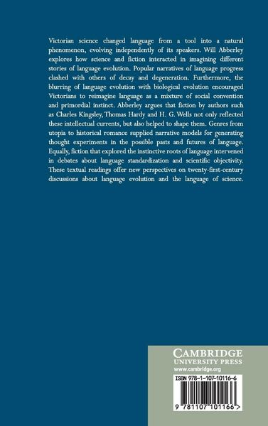 Produktbild: English Fiction and the Evolution of Language, 1850-1914