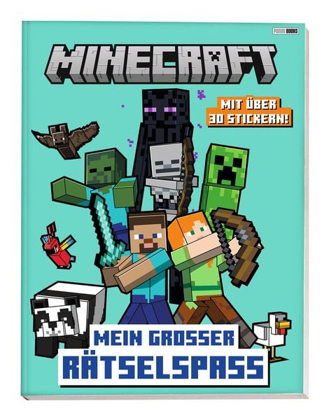 Produktbild: Minecraft: Mein gro&szlig;er R&auml;tselspa&szlig;
