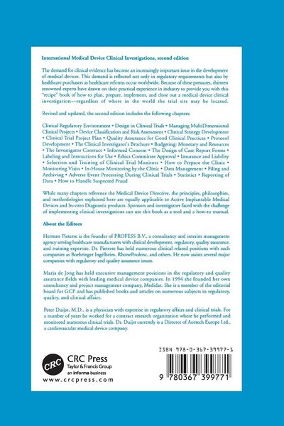 Produktbild: International Medical Device Clinical Investigations