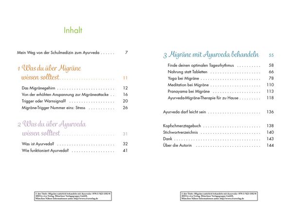 Produktbild: Migr&auml;ne nat&uuml;rlich behandeln mit Ayurveda