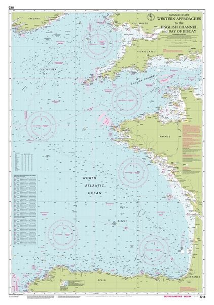 Produktbild: C18 Western Approaches to the English Channel & Bay of Biscay