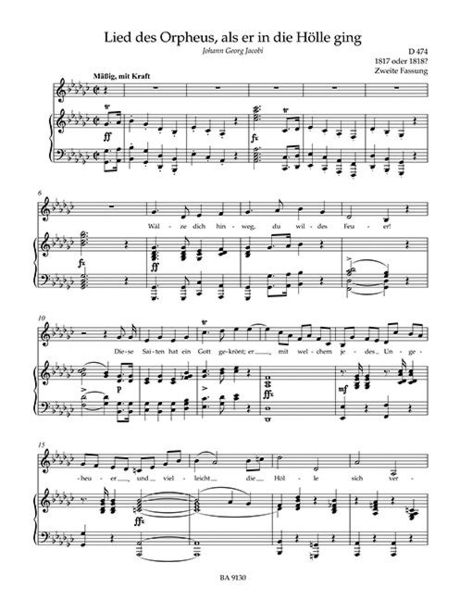 Lieder, Band 10 für mittlere Stimme