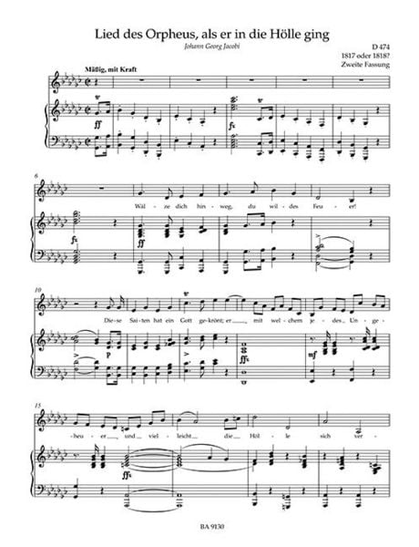 Produktbild: Schubert, F: Lieder, Band 10 f&uuml;r mittlere Stimme