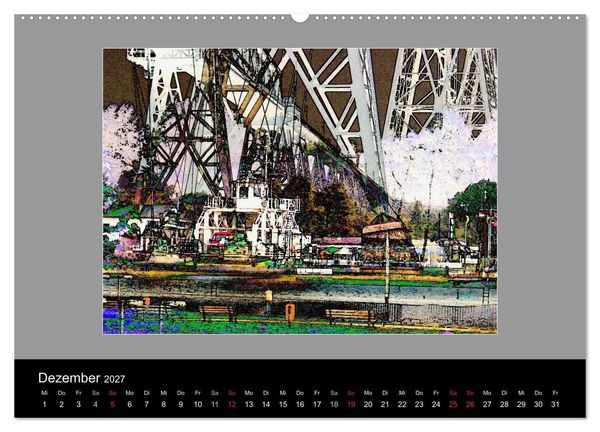 Produktbild: Am Nord- Ostsee-Kanal (Wandkalender 2027 DIN A2 quer), CALVENDO Monatskalender